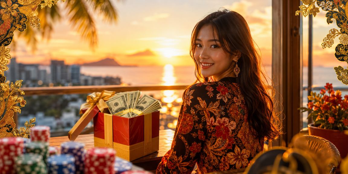 Pemain poker Sabah menikmati hiburan kasino batik gaya Kota Kinabalu